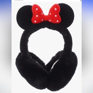 Disney Black and Red Minnie Mouse Earmuffs